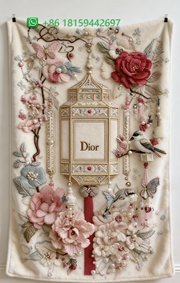 Dior Throw Blankets